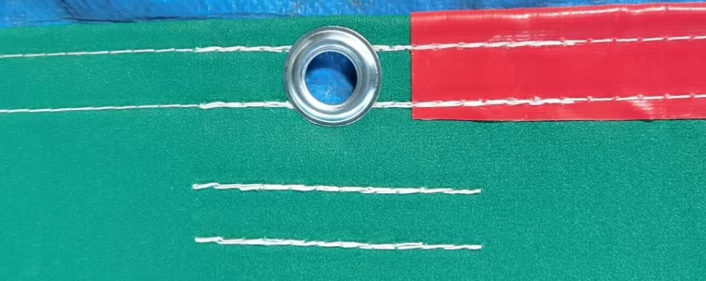 PVC Tarpaulin with Grommets 2