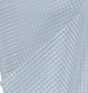 PVC Transparent Tarpaulin with Grommets